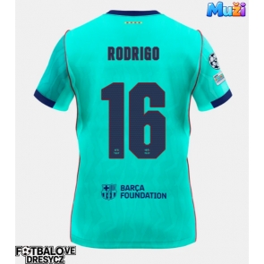 Barcelona Rodri Hernandez #16 Alternativní Dres 2026-27 Krátký Rukáv Barcelona Rodri Hernandez #16 Alternativní Dres 2026-27 Krátký Rukáv